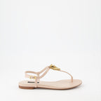 Offene schuhe Sandales Devotion en nappa Dolce & Gabbana Beige Femme