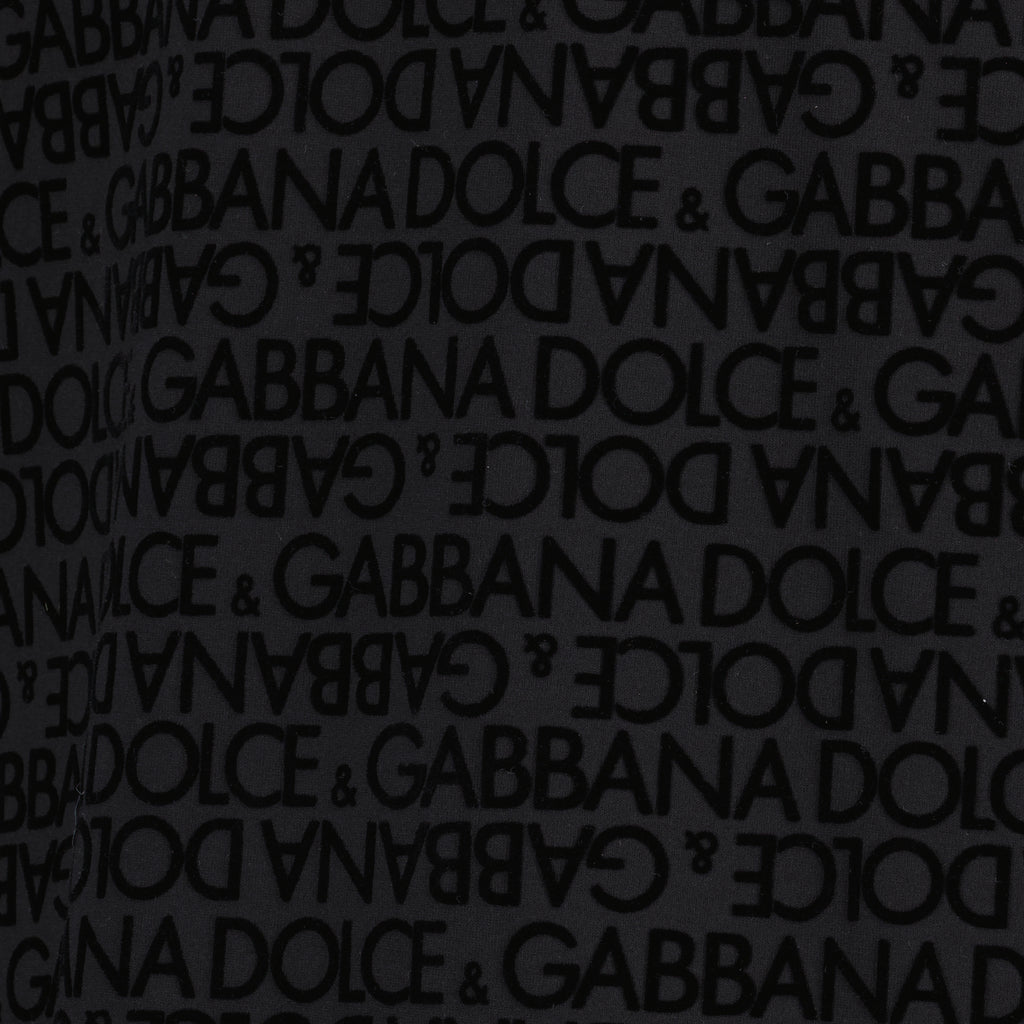 T-Shirts T-shirt monogrammé Dolce & Gabbana Schwarz Homme