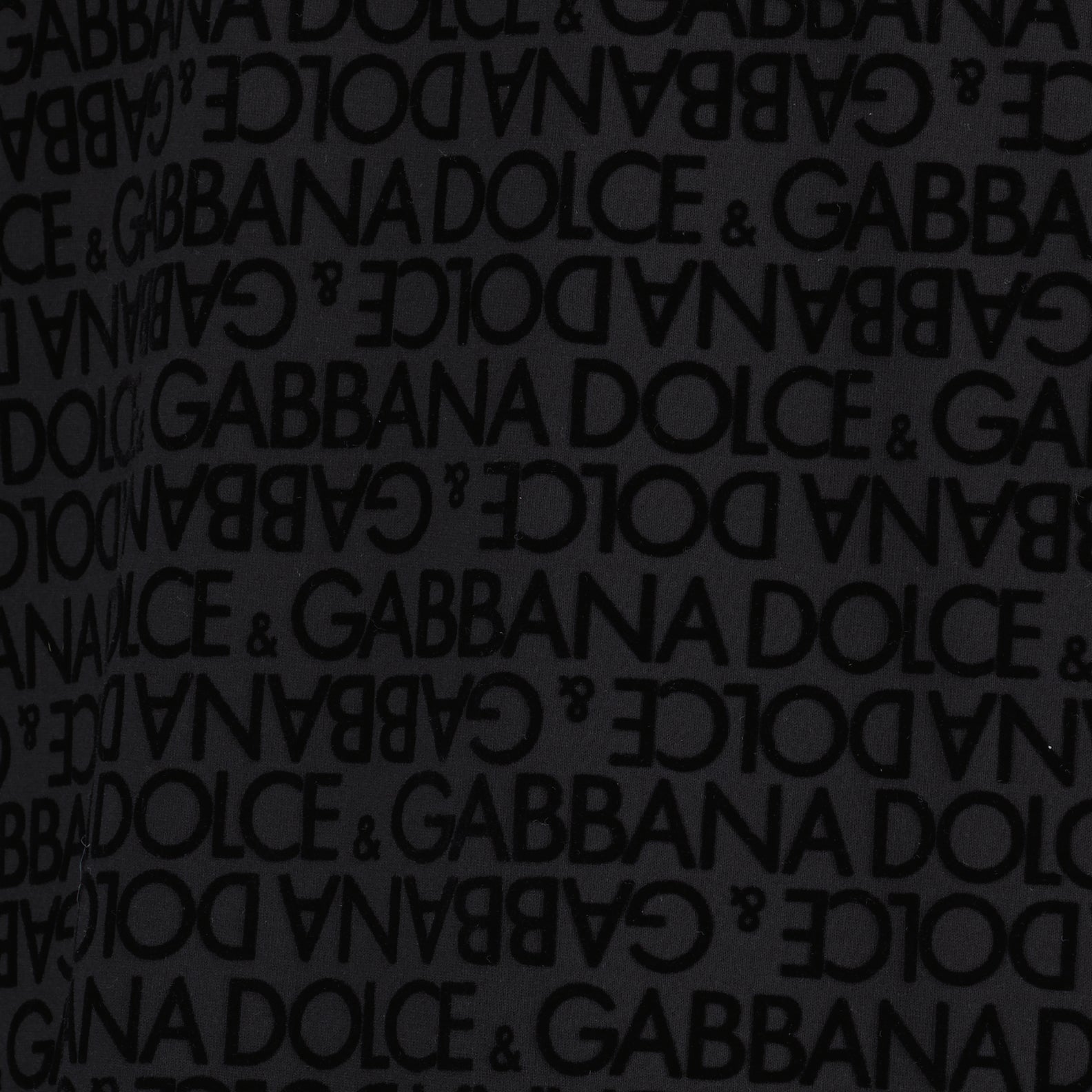 T-Shirts T-shirt monogrammé Dolce & Gabbana Schwarz Homme