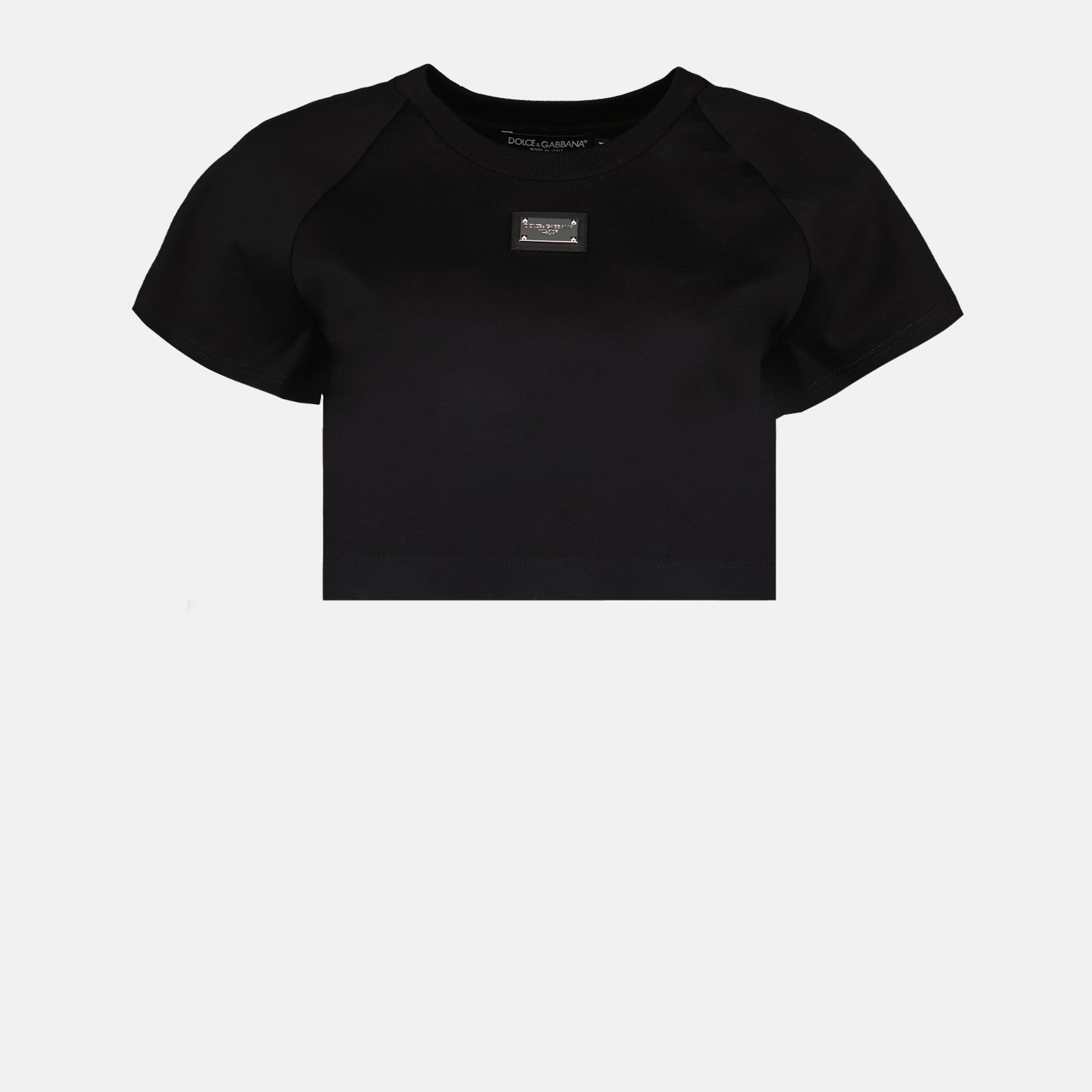T-shirt à logo plaque