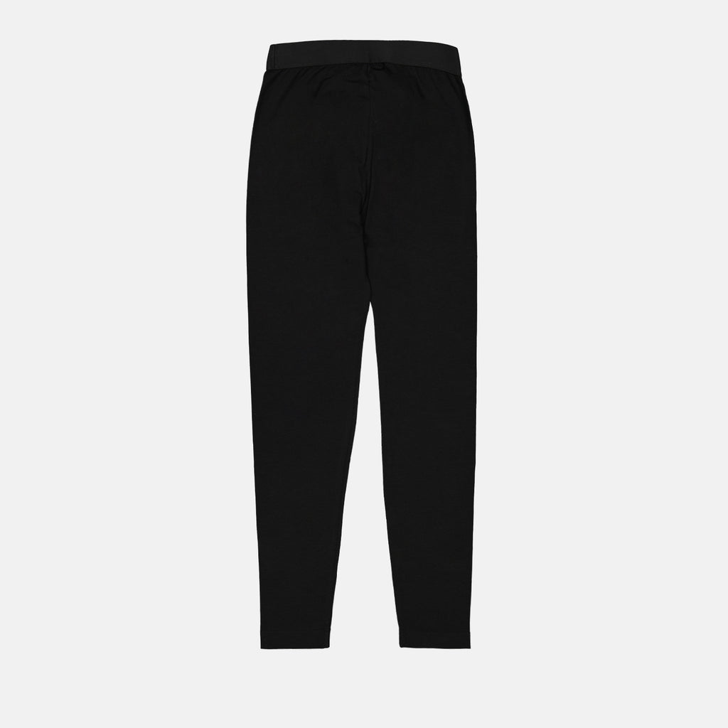 Pantaloni Legging à logo Dolce & Gabbana Nero Femme