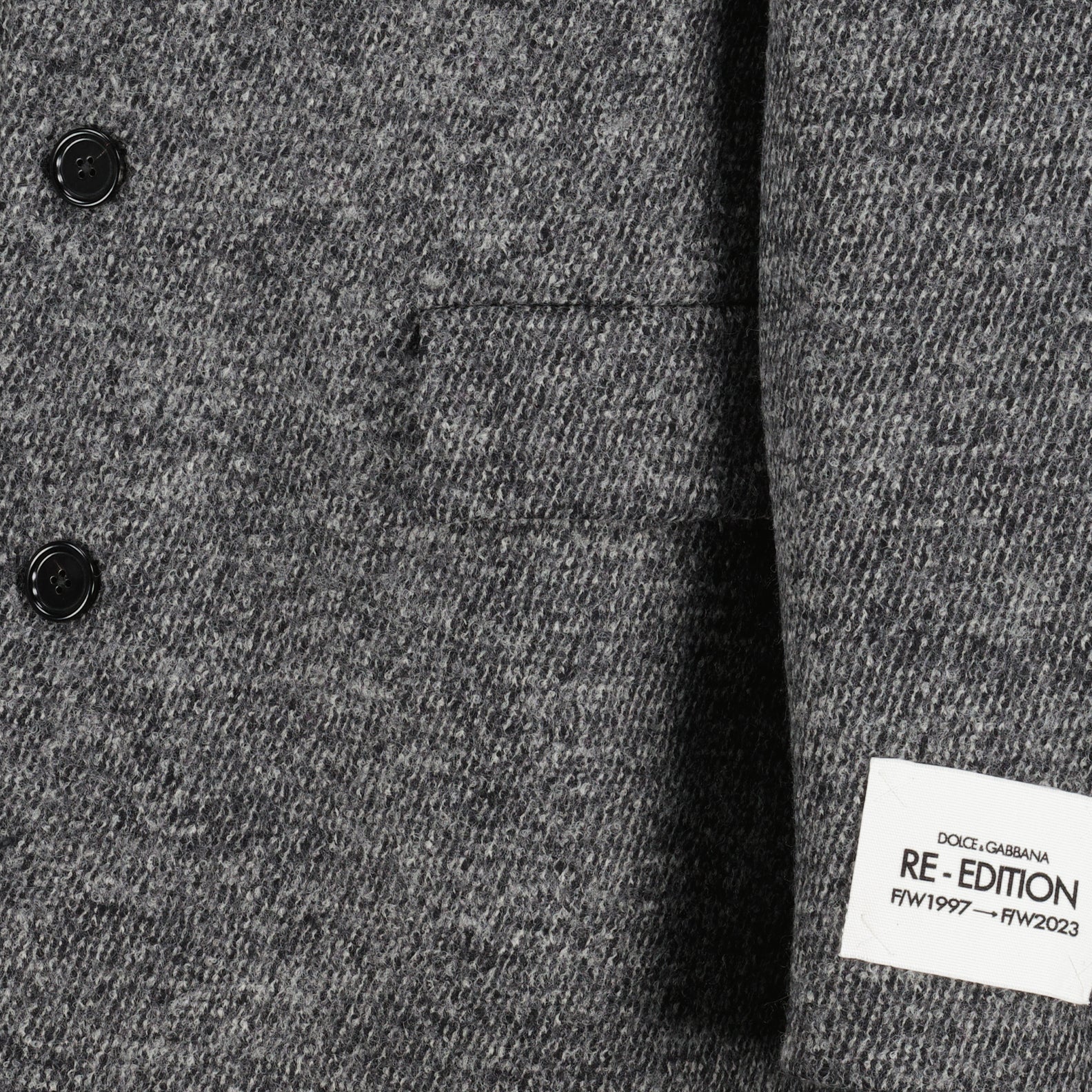 Manteaux Manteau Re-Edition Dolce & Gabbana Gris Homme