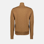 Prendas de punto Col roulé en soie Dolce & Gabbana Marrón Homme