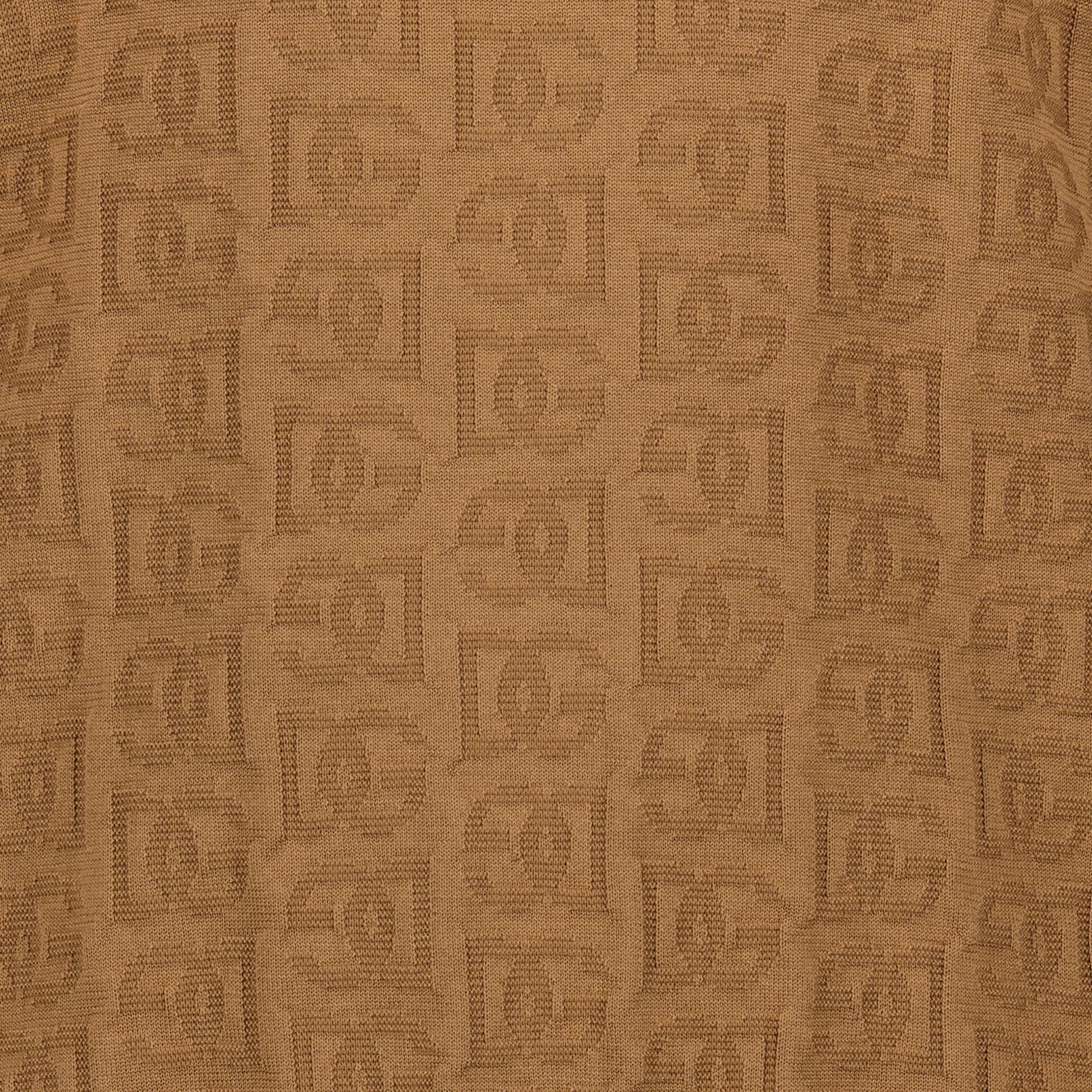 Malhas Col roulé en soie Dolce & Gabbana Marrom Homme