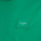 Tシャツ プラークロゴTシャツ Dolce & Gabbana 緑 男