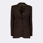 Jacken Veste blazer Turlington Dolce & Gabbana Braun Homme