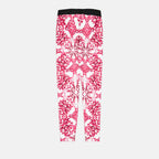 Pantalons Legging imprimé majoliques Dolce & Gabbana Rose Femme