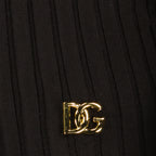 Maille Pull DG en laine Dolce & Gabbana Noir Femme