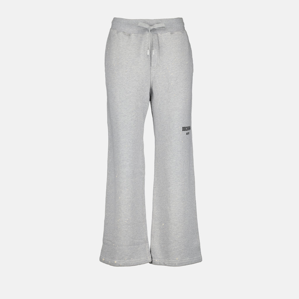 Pantalones Pantalon jogging imprimé Dolce & Gabbana Gris Homme