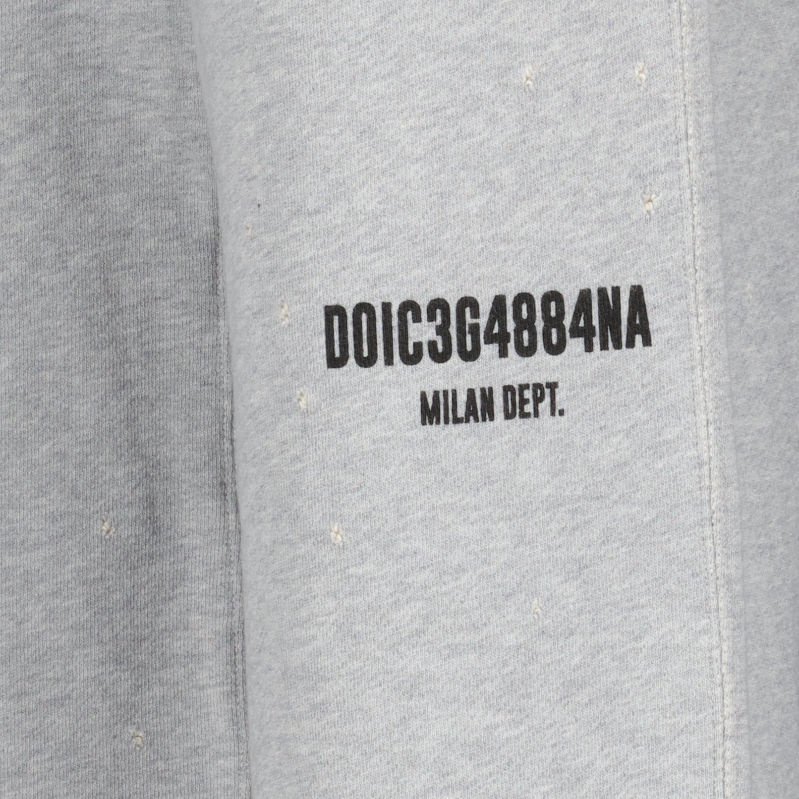 Pants Printed jogging pants Dolce & Gabbana Gray Man