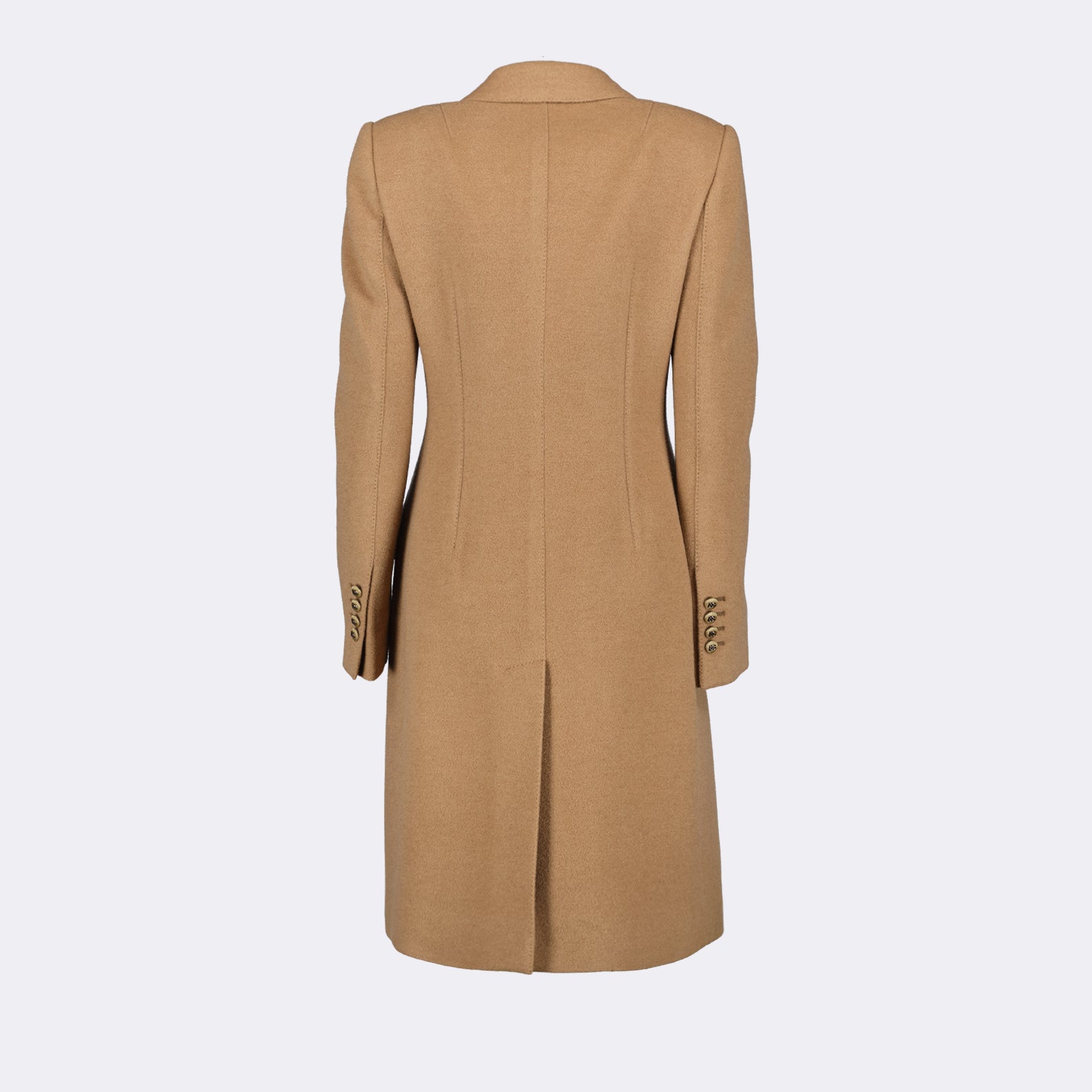 Manteaux Manteau en laine Dolce & Gabbana Marron Femme