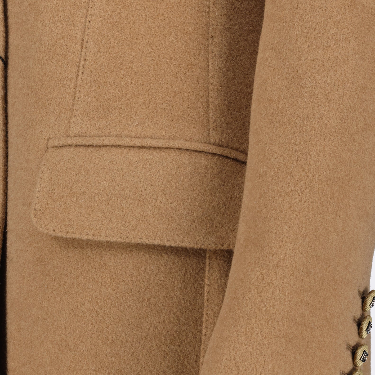 Manteaux Manteau en laine Dolce & Gabbana Marron Femme