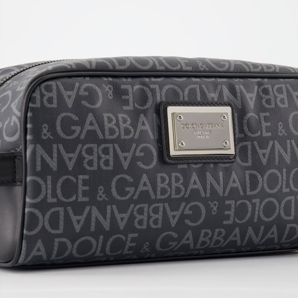 파우치 Trousse de toilette monogrammée Dolce & Gabbana 회색 Homme