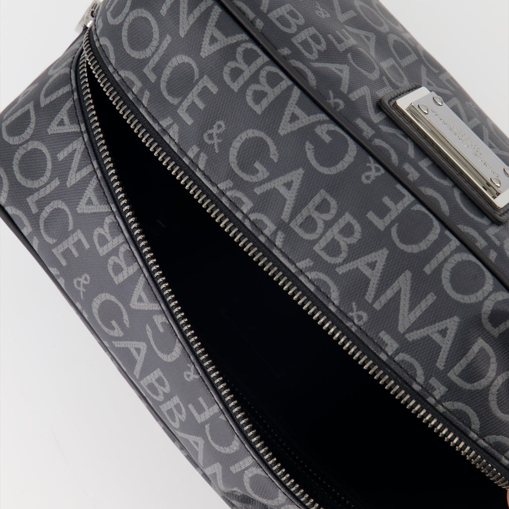 파우치 Trousse de toilette monogrammée Dolce & Gabbana 회색 Homme