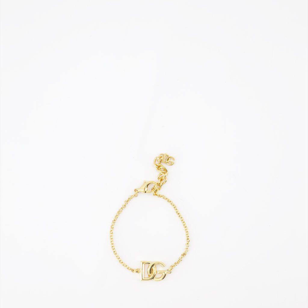 Bijoux Bracelet chaîne DG Dolce & Gabbana Doré Femme