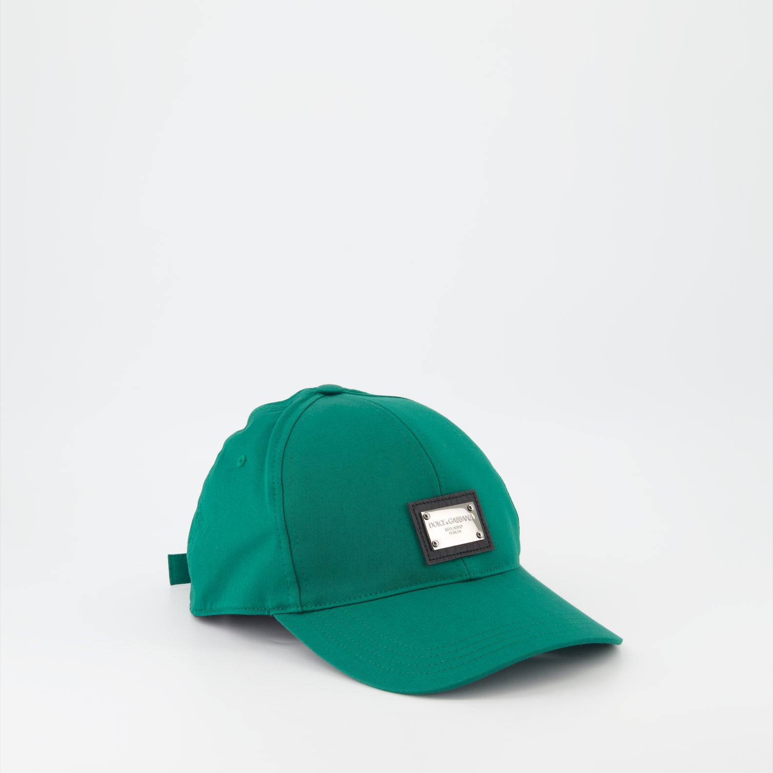 Chapeaux, casquettes et bonnets Casquette à logo plaque Dolce & Gabbana Vert Homme