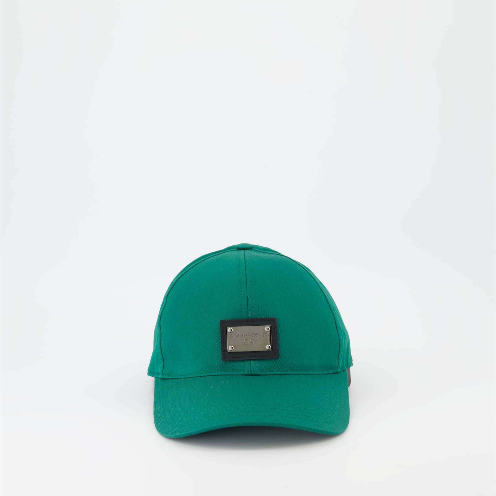 Chapeaux, casquettes et bonnets Casquette à logo plaque Dolce & Gabbana Vert Homme
