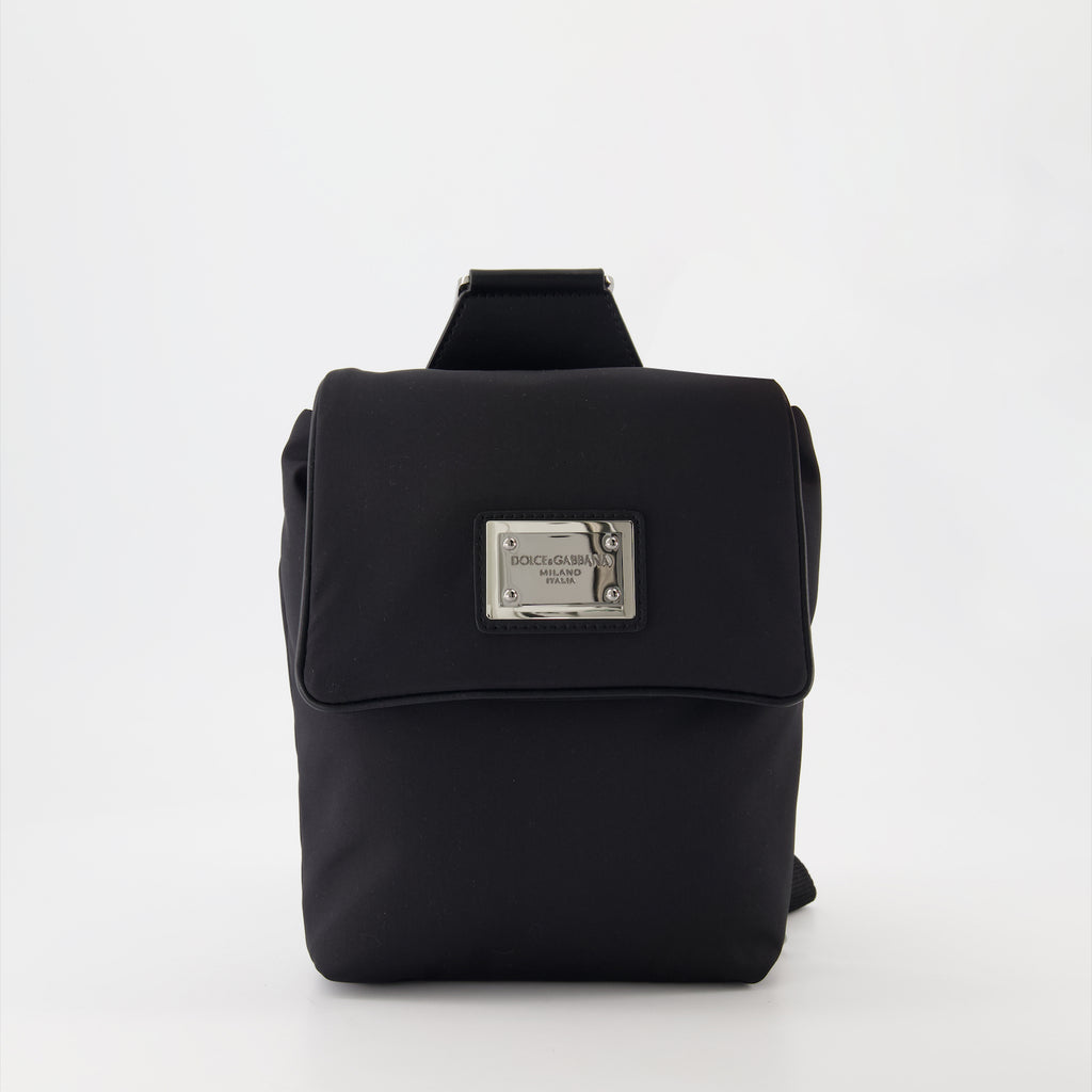 벨트백 Sac banane en nylon Dolce & Gabbana 검은색 Homme