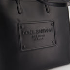 トートバッグ レザートートバッグ Dolce & Gabbana 黒 男
