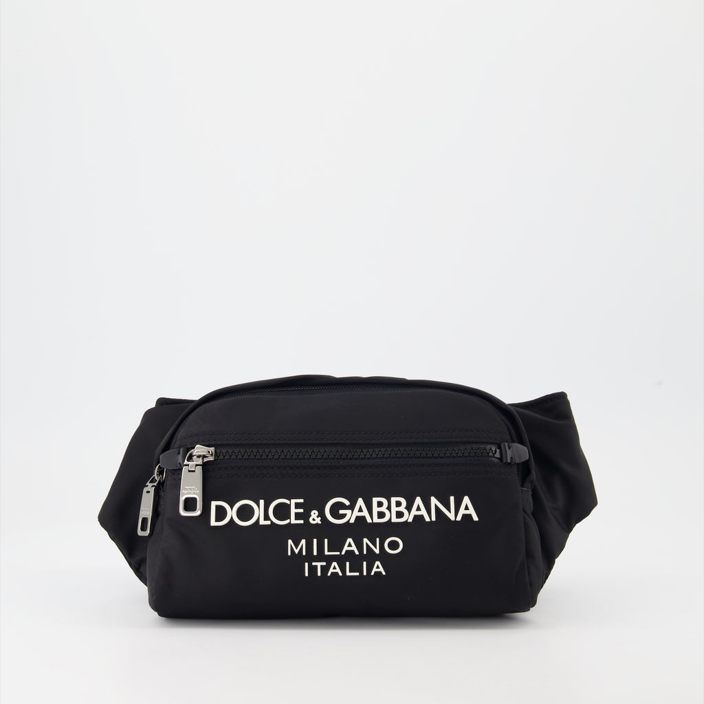 Sacs banane Sac banane en nylon Dolce & Gabbana Noir Homme