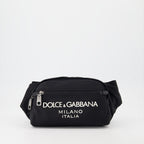 Sacs banane Sac banane en nylon Dolce & Gabbana Noir Homme