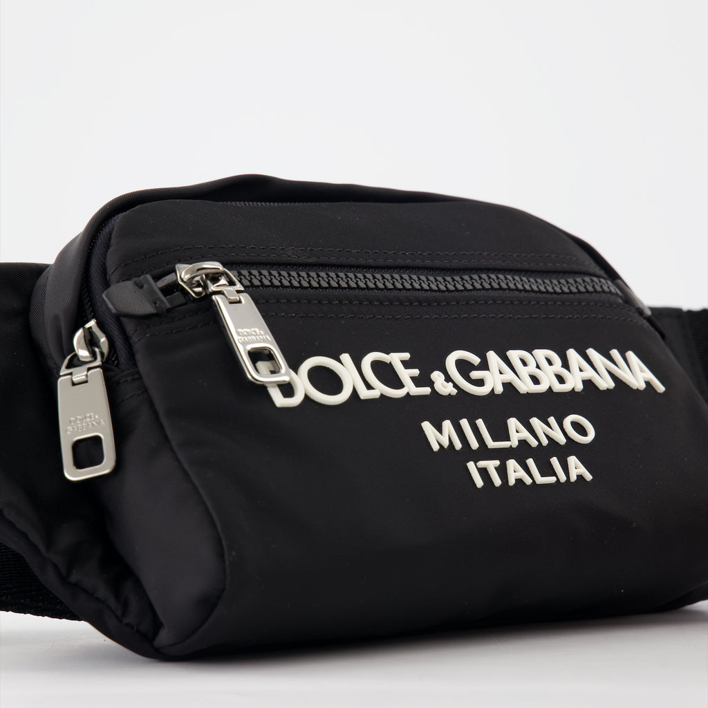 Sacs banane Sac banane en nylon Dolce & Gabbana Noir Homme