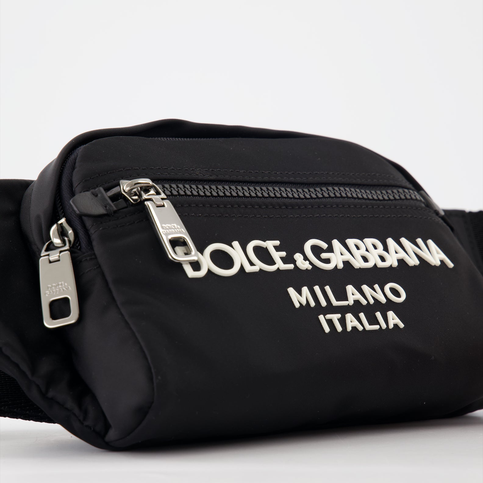 Sacs banane Sac banane en nylon Dolce & Gabbana Noir Homme