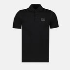 Polos Polo à logo plaque Dolce & Gabbana Preto Homme
