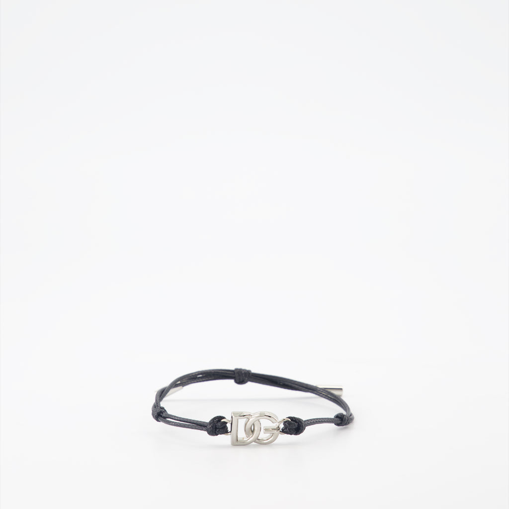 Bijoux Bracelet DG Dolce & Gabbana Noir Homme