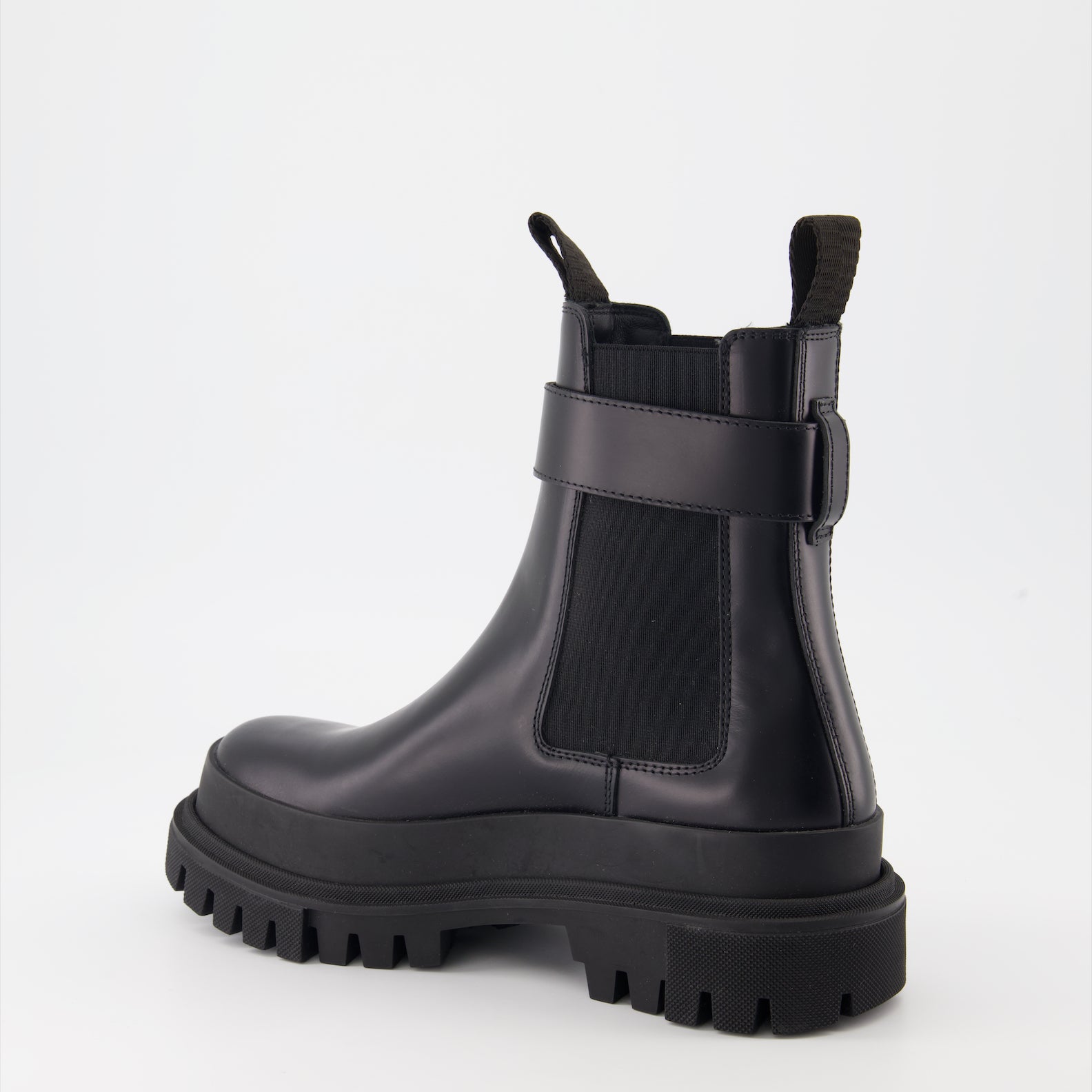 Ankle boots Logo strap ankle boots Dolce & Gabbana Black Women