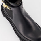 Ankle boots Logo strap ankle boots Dolce & Gabbana Black Women