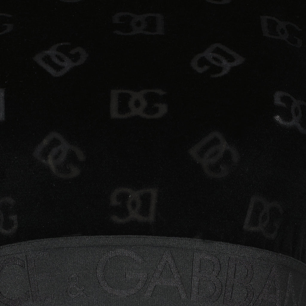Tops Crop top DG Dolce & Gabbana Negro Femme