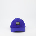 Cappelli, berretti e beanie Casquette à logo plaque Dolce & Gabbana Blu Homme