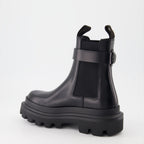 Ankle boots Logo strap ankle boots Dolce & Gabbana Black Women