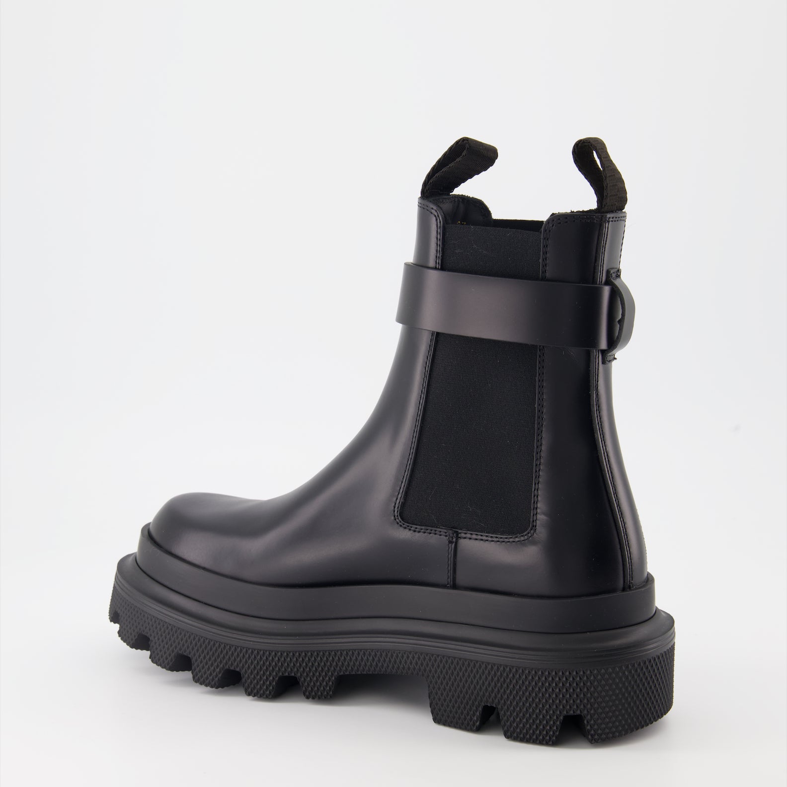 Ankle boots Logo strap ankle boots Dolce & Gabbana Black Women