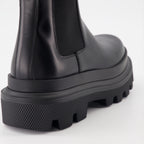 Ankle boots Logo strap ankle boots Dolce & Gabbana Black Women