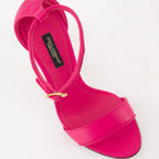 Sapatos abertos Sandales à talon DG Baroque Dolce & Gabbana Rosa Femme