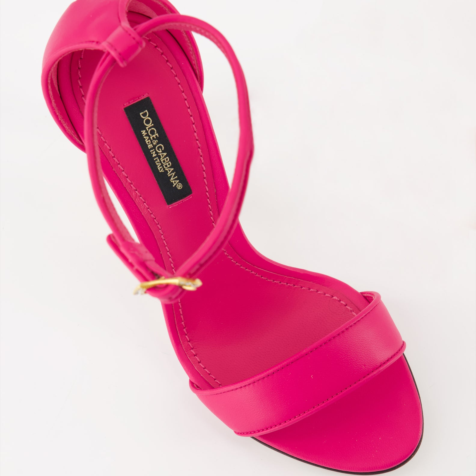 Sapatos abertos Sandales à talon DG Baroque Dolce & Gabbana Rosa Femme