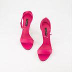 Sapatos abertos Sandales à talon DG Baroque Dolce & Gabbana Rosa Femme