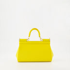 Bolsos de mano y al hombro Petit sac Sicily Dolce & Gabbana Amarillo Femme
