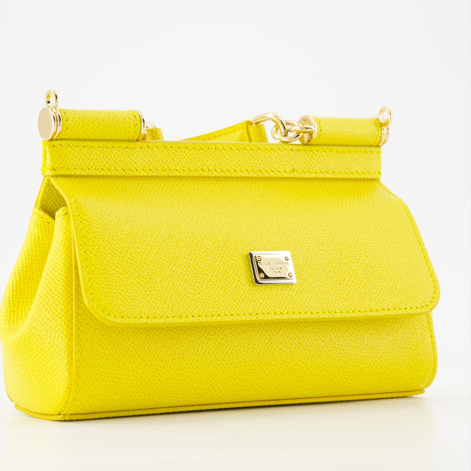 Handbags and shoulder bags Small Sicily bag Dolce & Gabbana Yellow Women