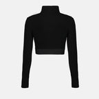Tops Crop-top à logo Dolce & Gabbana Negro Femme