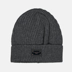 Hats, caps and beanies Logo plaque beanie Dolce & Gabbana Gray Man