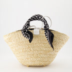 토트백 Sac Kendra en paille Dolce & Gabbana 베이지 Femme