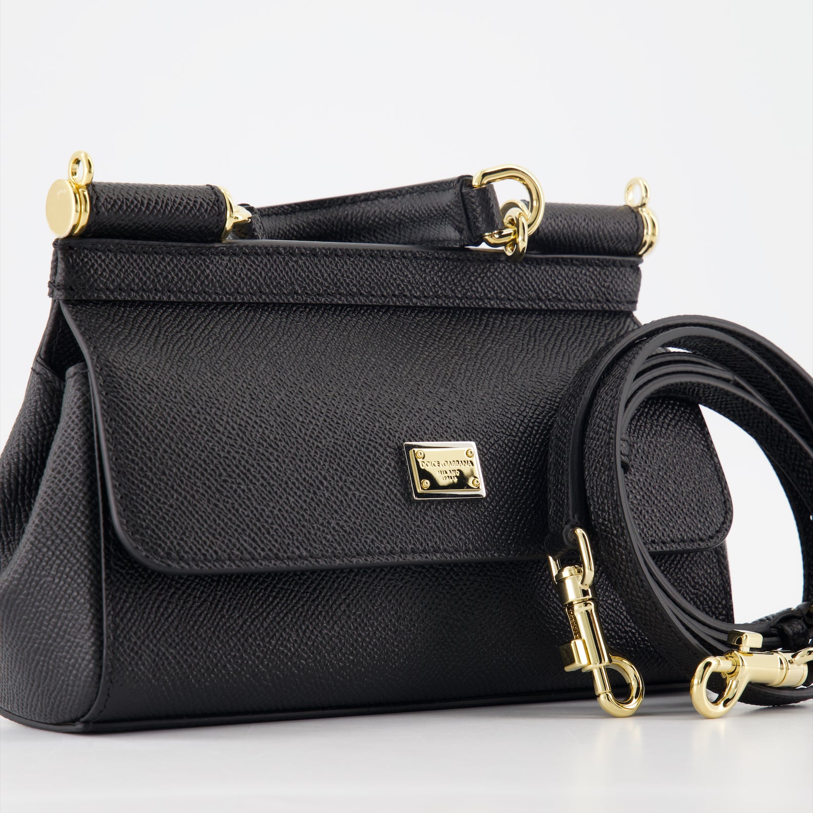 Handbags and shoulder bags Small Sicily bag Dolce & Gabbana Black Women