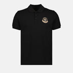 Polos Logo Polo Moncler Negro Homme
