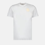 T-shirts T-shirt à logo Moncler Blanc Homme