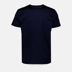 T-shirts T-shirt à logos Moncler Bleu Homme