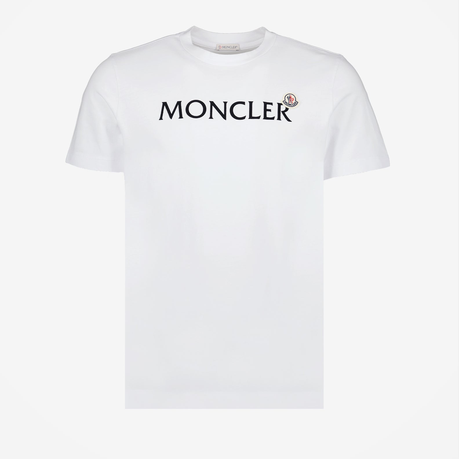 T-shirts T-shirt à logos Moncler Blanc Homme