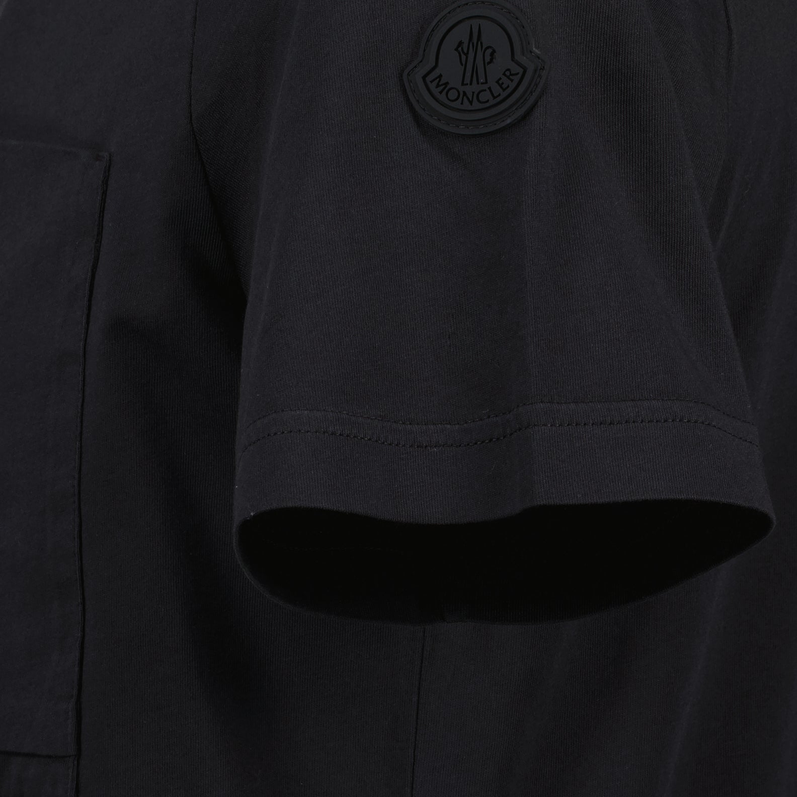 T-shirts T-shirt à poche Moncler Noir Homme